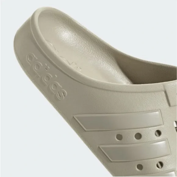 Adidas Adilette Clogs Sportswear Sandles Slides Putty Grey Unisex - Picture 8 of 10